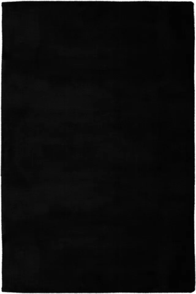 Obsession Zwart vloerkleed - 120x170 cm - Effen - Modern