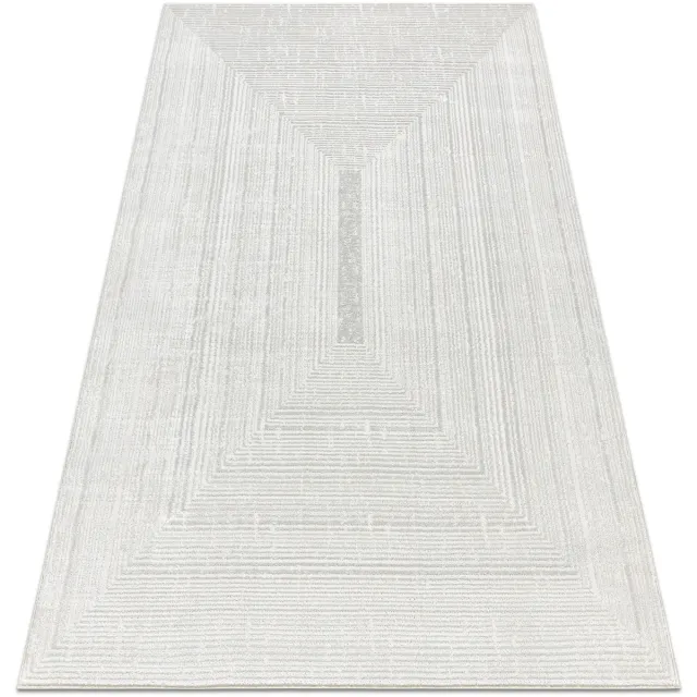 RUGSX Kleden Rugsx Tapijt BALANCE 8788 room - Geometrisch, structuree 140x190 cm Beige