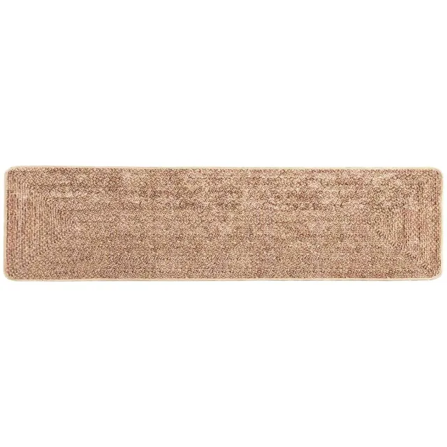 vidaXL Vloerkleedloper MARSA Bruin 50 x 350 cm Polyester en PVC