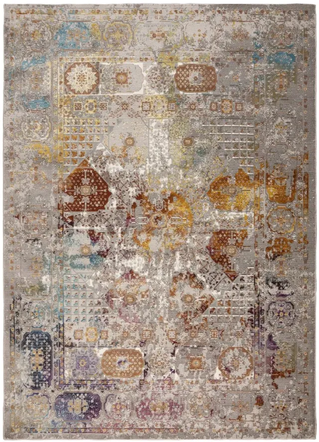 Dutch XXL Vintage Vloerkleed | Tapijt | Picasso | Verweerd | Multikleur