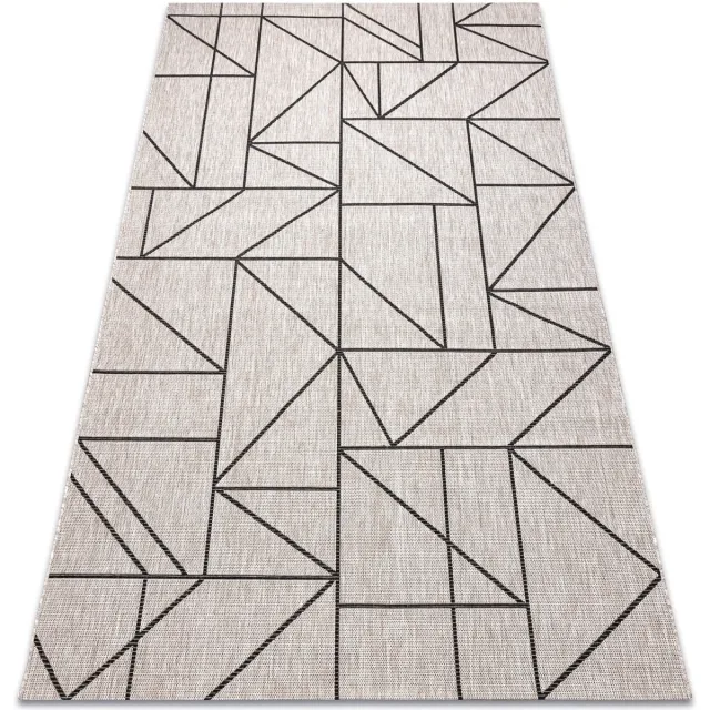 RUGSX Kleden Rugsx Sisal tapijt SISAL FLOORLUX 20605 zilver / 200x290 cm Grijs