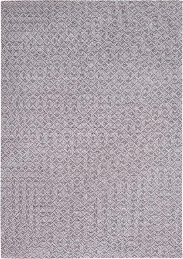 Wilton Rugs by Louis de Poortere Binnen vloerkleed -140 x 200 cm - Jackies Diamond 8605 Diamond laagpolig tapijt - Made In Belgium Zwart