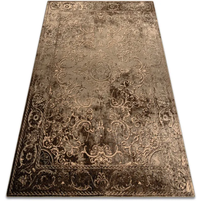 RUGSX Kleden Rugsx Tapijt OMEGA LUMIER Ornament vintage cognac bruin 200x300 cm