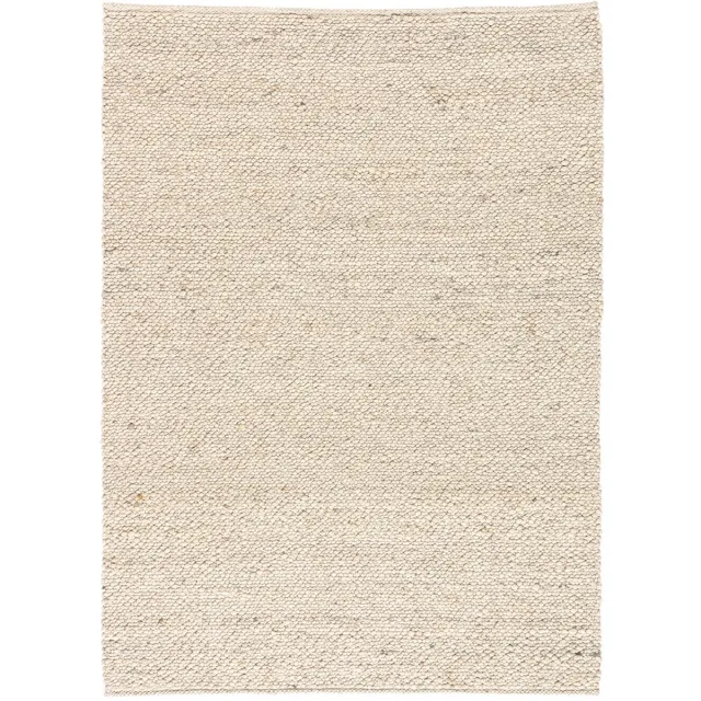 Lino Noble Beige Vloerkleed 200x300cm - Handgeweven Luxueus Tapijt 100% gevilte wol - Laagpolig - 18mm dik - 3,7kg/m² - Tapijt Woonkamer - Vloerkleed Slaapkamer - Tapijt Eetkamer