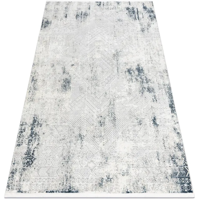 RUGSX Kleden Rugsx Modern tapijt DUKE 51558 crème / blauw 160x220 cm Beige