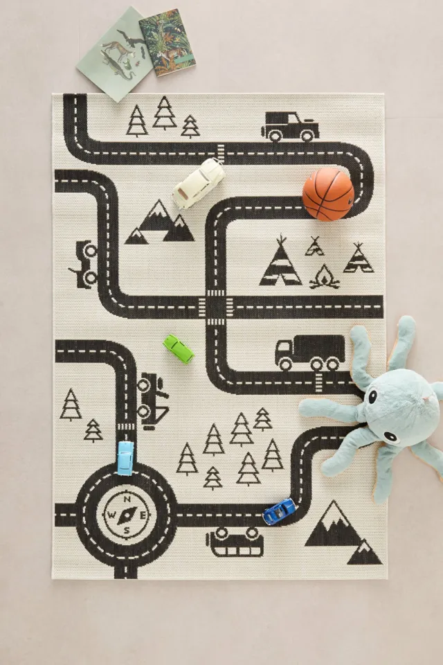NOUS Kids Tygo kindervloerkleed crème, foto 2
