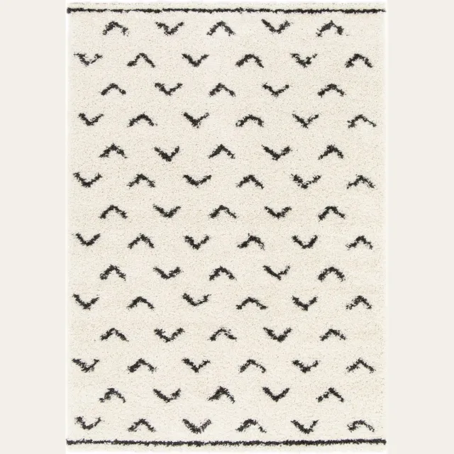 Acaza Tapijt - Vloerkleed - 160 x 230 cm - Gebroken Wit
