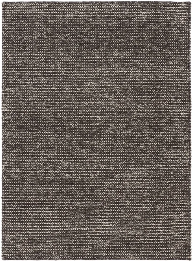 Lino Arte Charcoal Vloerkleed 170x240cm – Handgeweven Tapijt van 100% Vervilte Wol – Hoogwaardig Vloerkleed voor o.a. Woonkamer, Eetkamer, Slaapkamer en Hal