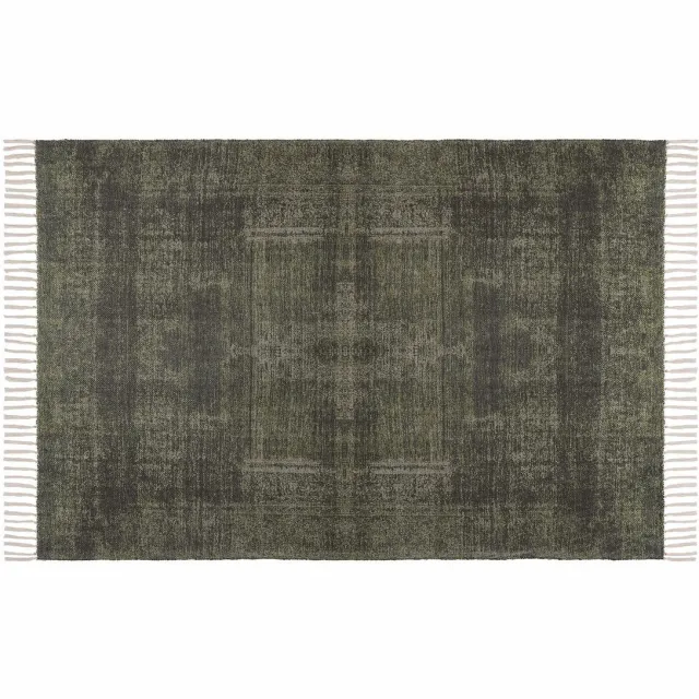 Loberon Vloerkleed voor binnen en buiten Belaric zwart/groen