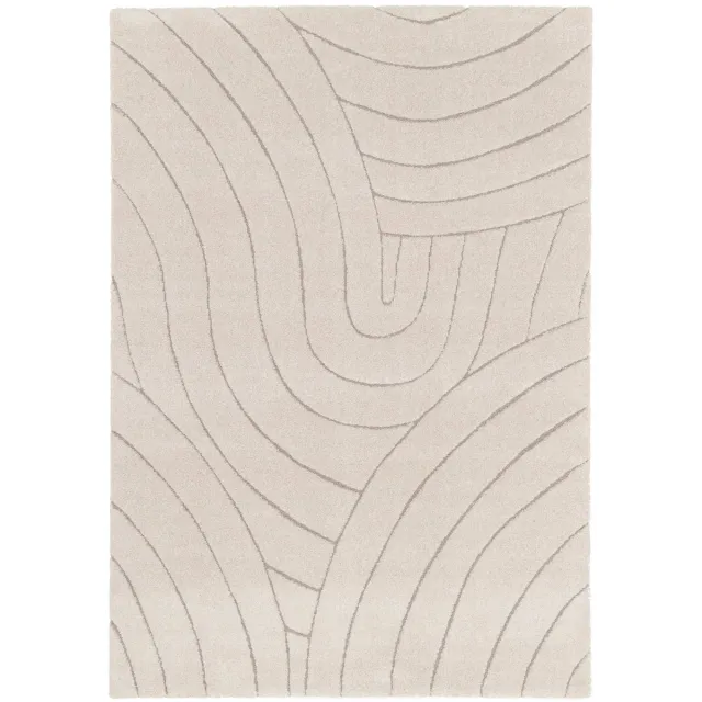 AFK Living Ultra zacht design tapijt HALO beige