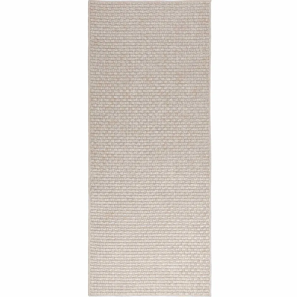 vidaXL Vloerkleden Rechthoekig FARO Crème 150 x 80 cm Polyester