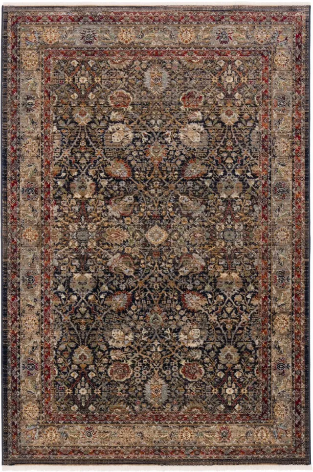 Pergamon Vintage Oosters Vloerkleed Navira Mulit