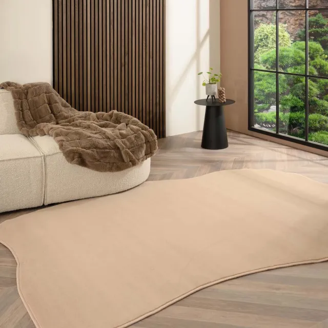 Tapeso Organisch vloerkleed - Ease Flow beige