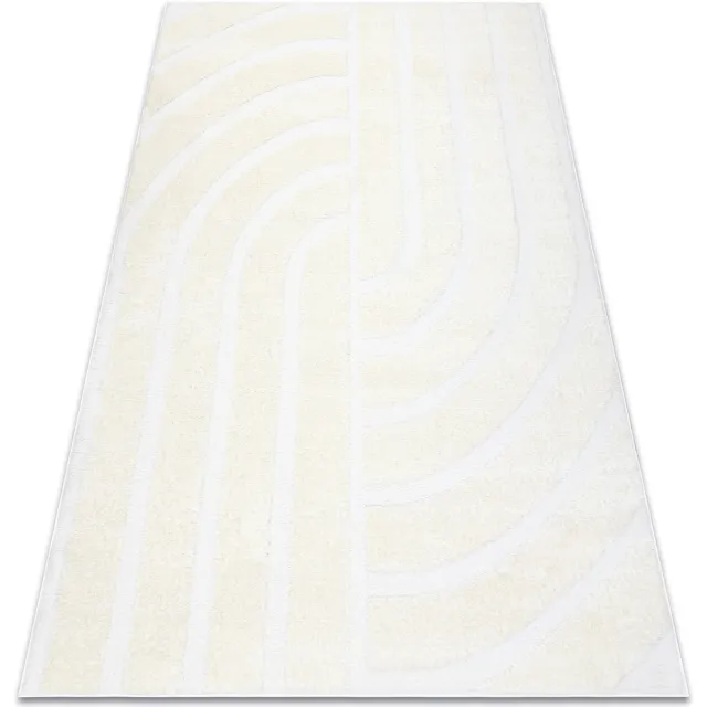 RUGSX Kleden Rugsx Tapijt modern MODE 8631 geometrisch creme 140x190 cm Beige