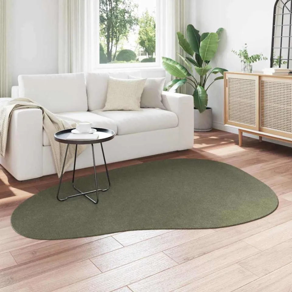 vidaXL Tapijt HUARTE Bosgroen 140 x 200 cm Polyester, foto 3