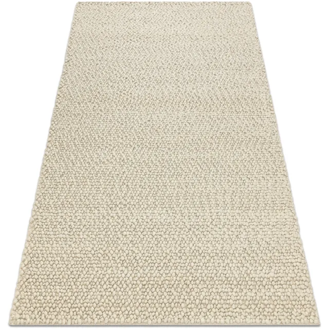RUGSX Kleden Rugsx Wollen tapijt TAHAR 99005B room / grijs 90x150 cm Beige