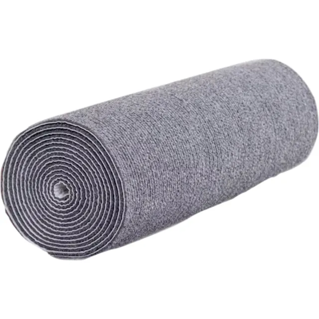 rimmo DIY Wasbaar Nano-Absorptie Vloerkleed – Zacht, Antislip Tapijt voor Woonkamer, Slaapkamer of Badkamer, Dikke Tapijtdecoratie, Herbruikbaar en Waterbestendig - Lichtgrijs - Maat 40cm x 200cm