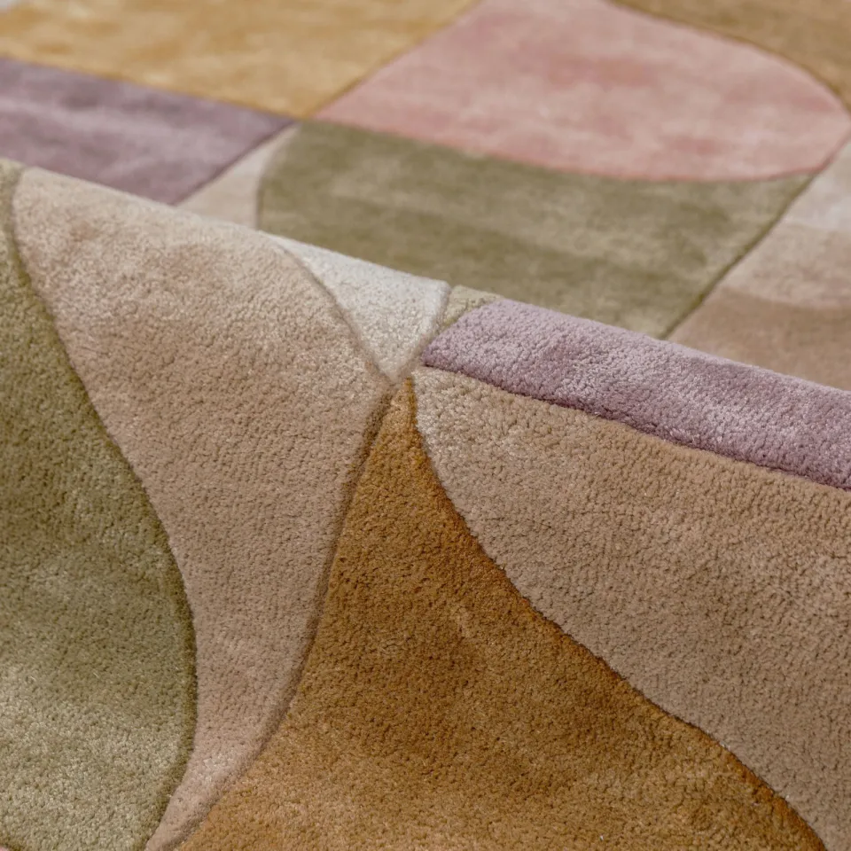 Flair Rugs Illuminate viscose vloerkleed meerkleurig multi, foto 3
