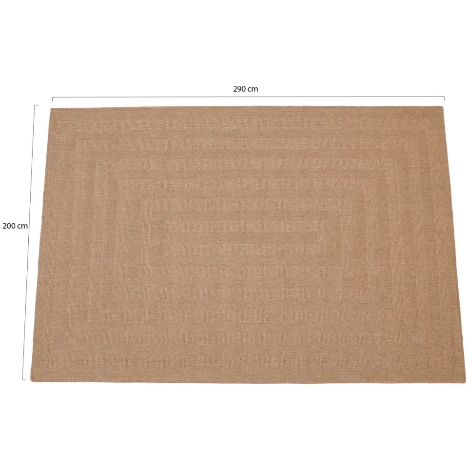 Kees Smit Collectie Azanza buitenkleed 200x290cm taupe, foto 2