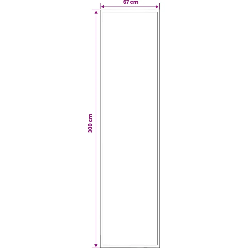 vidaXL Tapijtloper FLORNES Geweven Ochre Zigzag 67 x 300 cm PP 7 mm, foto 3