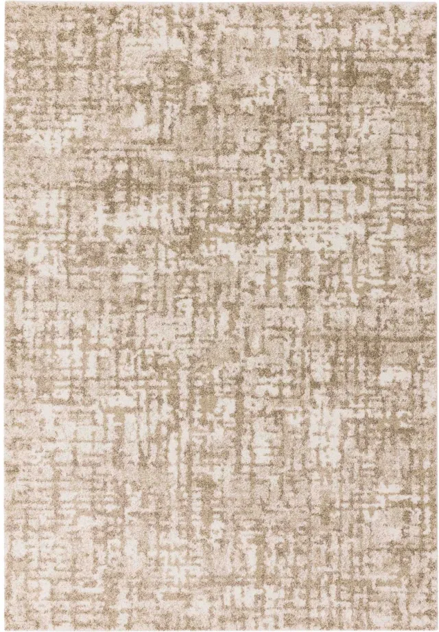 Eazy Living Easy Living - Dream-cream-Beige Vloerkleed - 200x290 - Rechthoek - Laagpolig Tapijt - Modern - Beige, Bruin