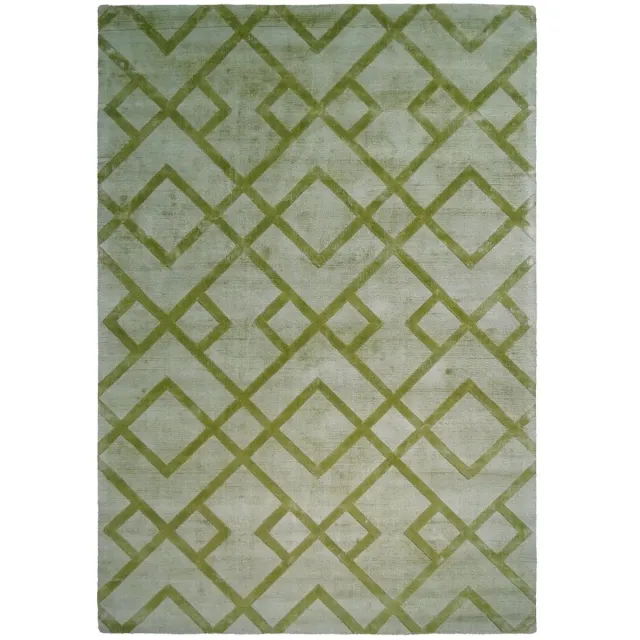 Dutch XXL Retro Vloerkleed | Tapijt | Luxury | Geometrisch | Groen