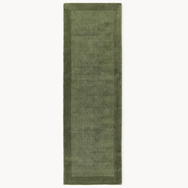Westwing Collection Laagpolige loper Kari Groen