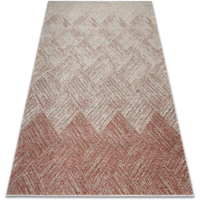 RUGSX Kleden Rugsx Tapijt FUSION 9775 crème / terracotta - 240x330 cm Beige