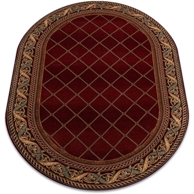 RUGSX Kleden Rugsx Tapijt OMEGA KASTOR Trellis red 2 Rood