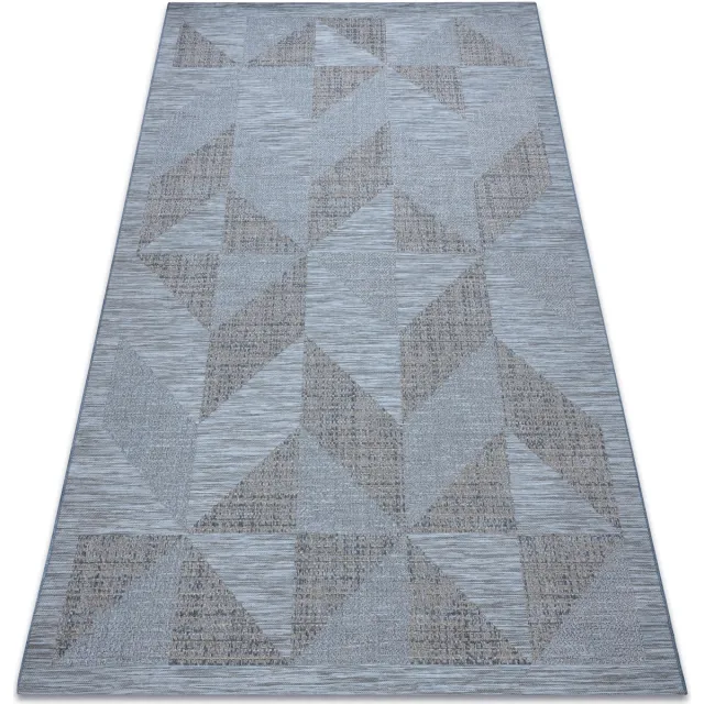 RUGSX Kleden Rugsx Sisal tapijt SISAL FORT 36216535 blauw drieho 200x290 cm Grijs
