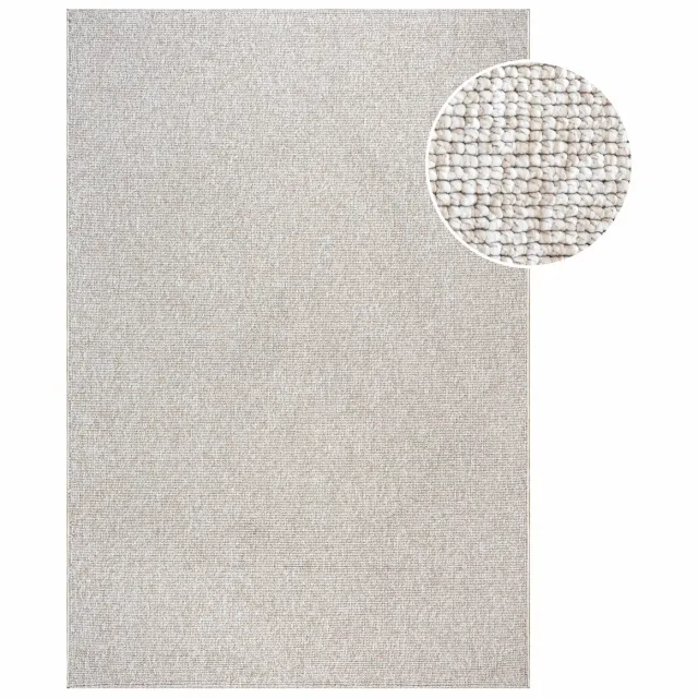 Muratap Lora Plus Laagpolig Vloerkleed Beige/Crème