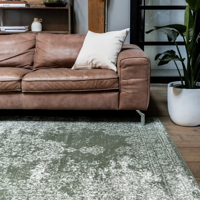 Eva Interior Vintage vloerkleed Bloom Groen - Interieur05 - 185 x 270 cm - (L)