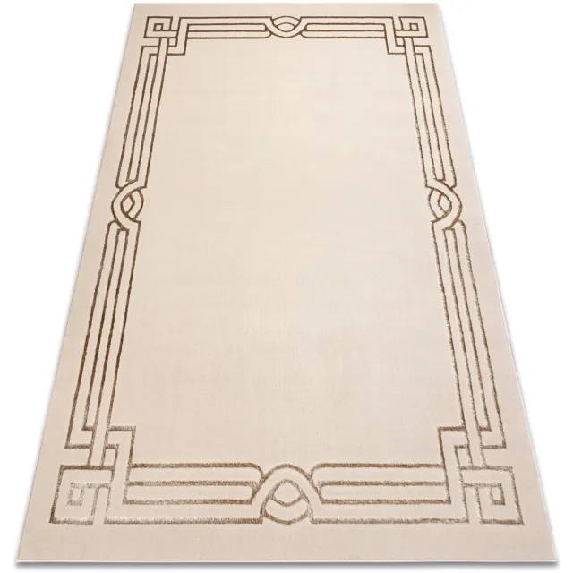 RUGSX Kleden Rugsx Tapijt ALLURE 1907 Grieks, kader - Structureel, 80x150 cm Beige