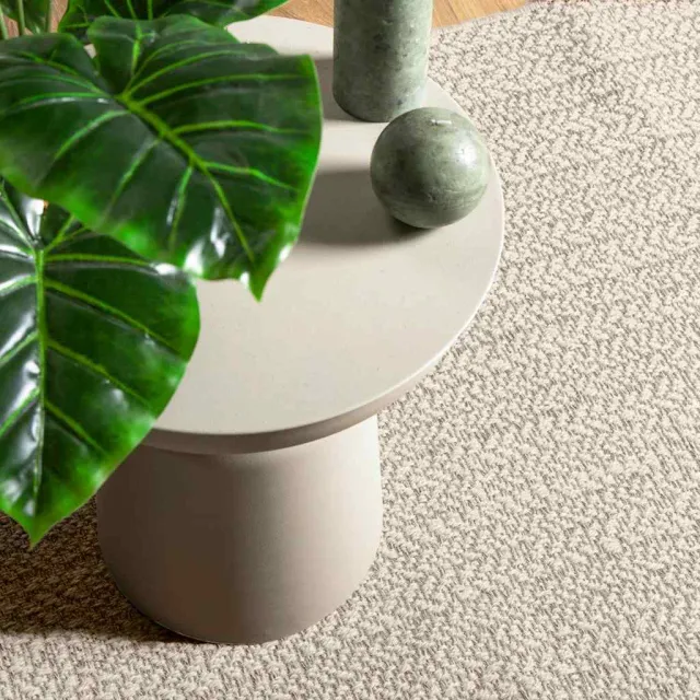 vidaXL Vloerkleed ZIZUR room binnen en buiten 60x110 cm jute look crème, foto 3