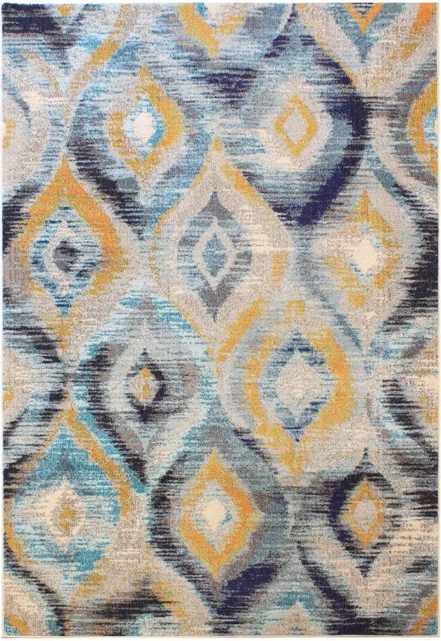 Eazy Living Easy Living - colores-col-09 Vloerkleed - 160x230 - Rechthoek - Laagpolig Tapijt - Modern - Meerkleurig