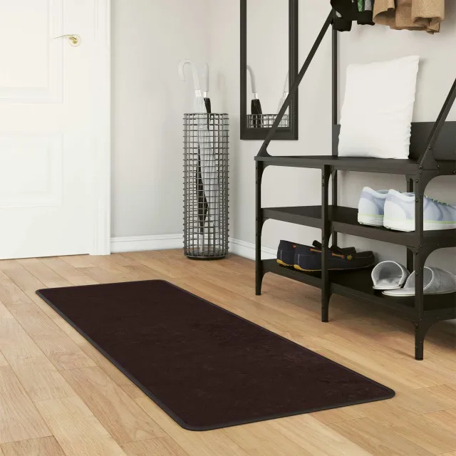 vidaXL Vloerkleedloper MARSA Antraciet 50 x 100 cm Polyester en PVC, foto 2
