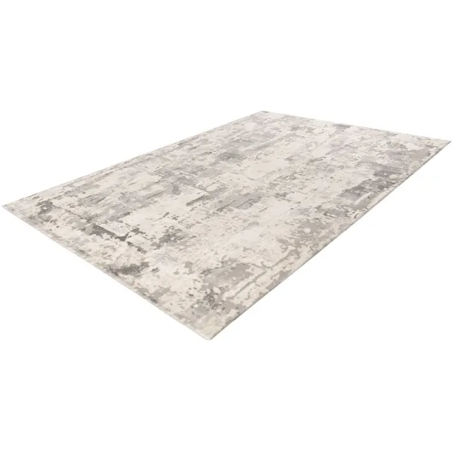 Pierre Cardin Vloerkleed - Design Tapijt - Modern en Elegant - Zilver - 3D-effect - Duurzaam en Comfortabel