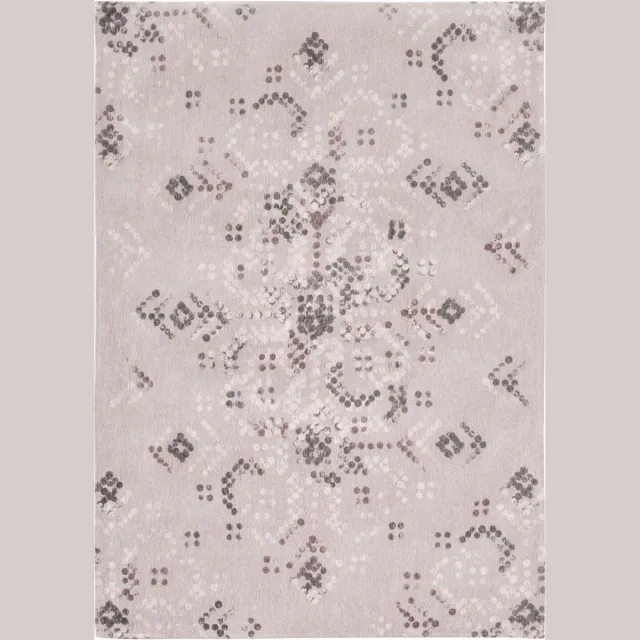 Villa Nova Laagpolig RG8760 Bramble Vloerkleed - Villa Nova - 170x240 cm Roze