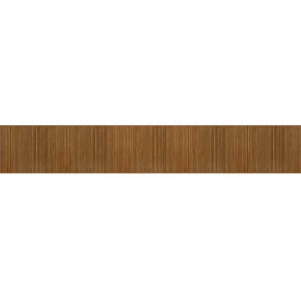 vidaXL Vloerkleed rechthoekig 80x1000 cm bamboe bruin, foto 2