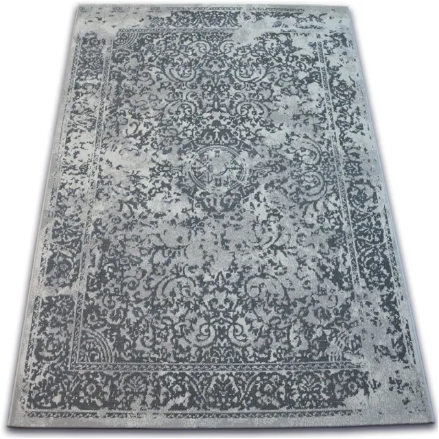 RUGSX Kleden Rugsx Tapijt Vintage 22208/356 grijskleuring rosette kla 200x290 cm