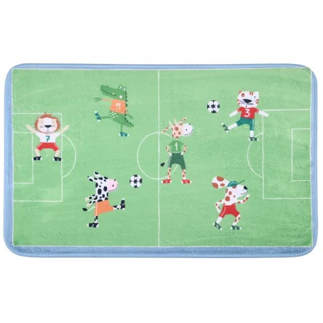 Stof Kinderkleed MARACANA voetbal, 45 X 75 cm Groen