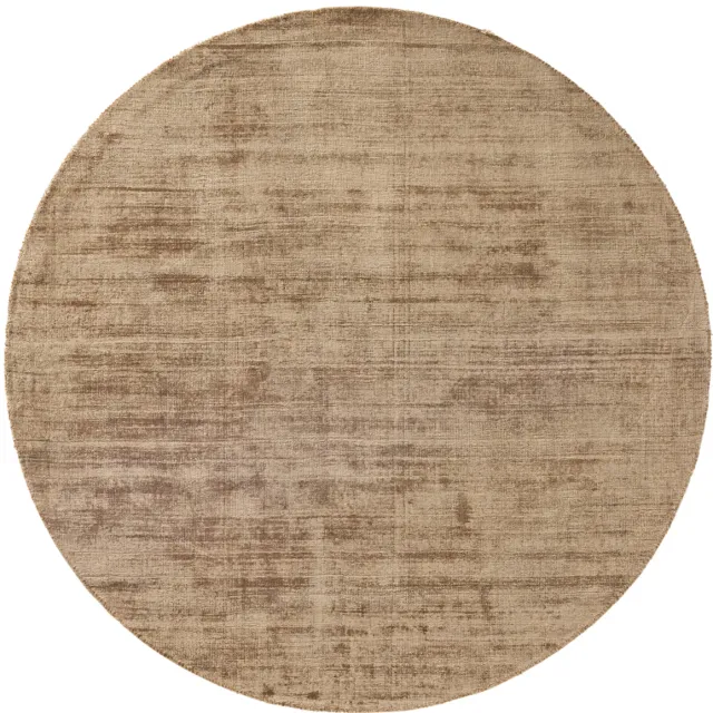 rond vloerkleed taupe