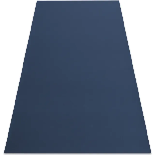 RUGSX Kleden Rugsx Tapijt met rubber bekleed RUMBA 1390 éénkleurig 120x200 cm Blauw