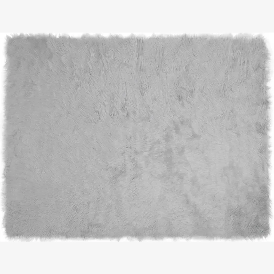 vidaXL Tapijt van imitatie TAFALLA Grijs 240 x 340 cm Polyester