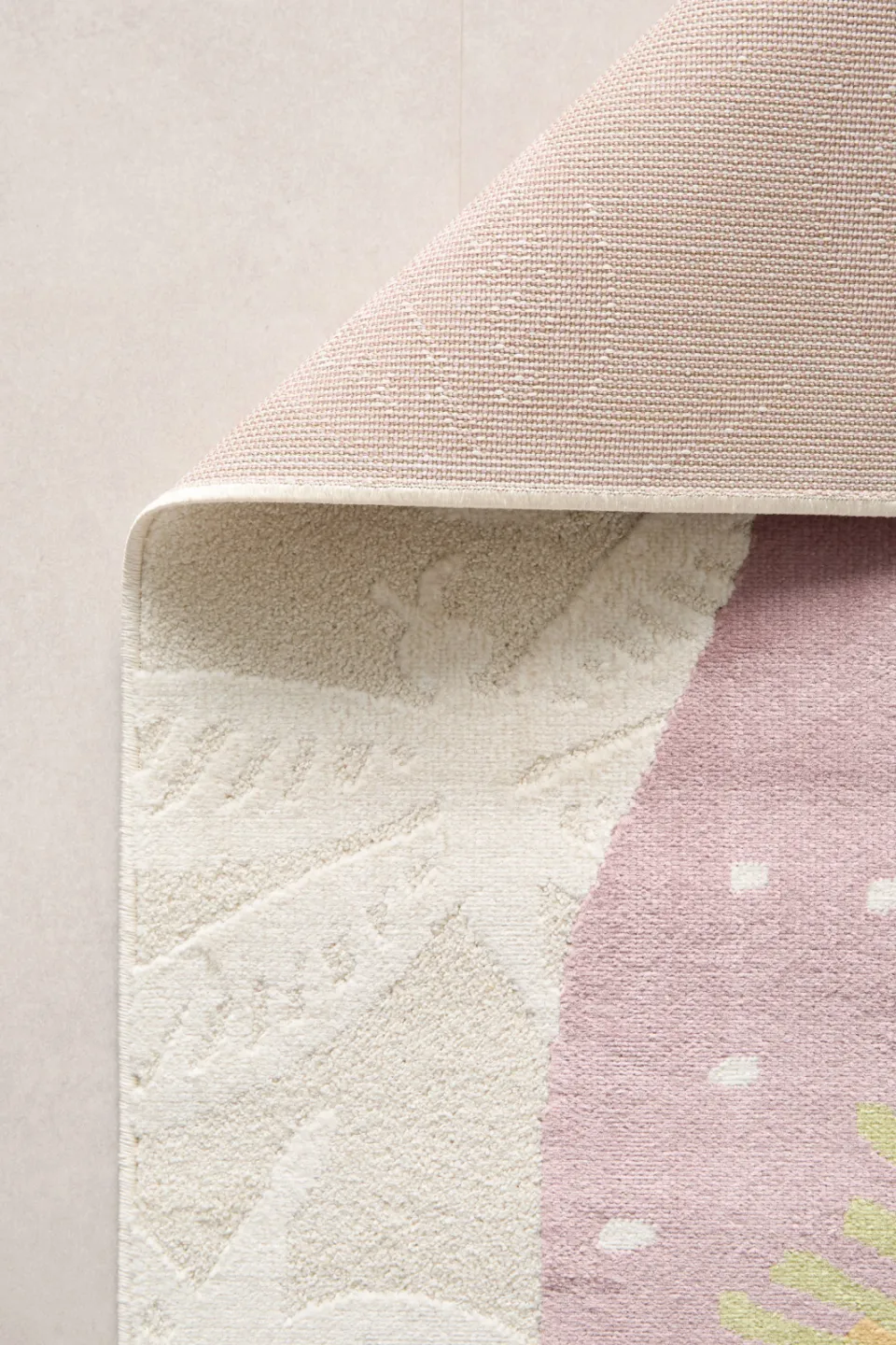 NOUS Kids Tex kindervloerkleed roze, foto 5