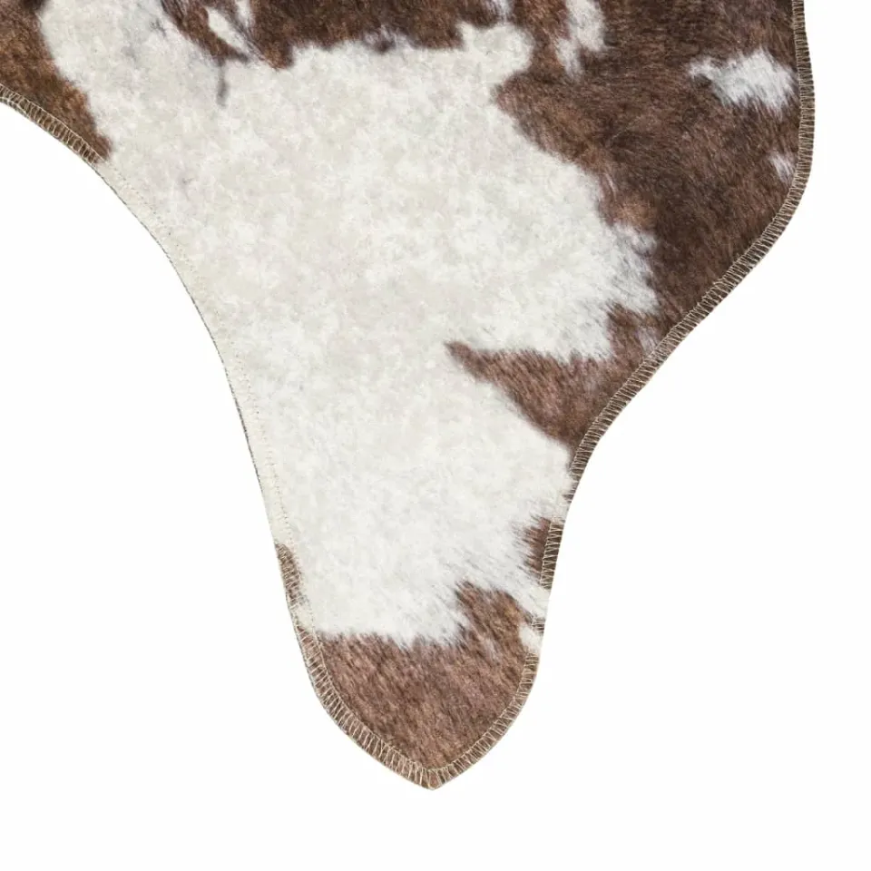 vidaXL Vloerkleed koeienpatroon wasbaar 120x170 cm zwart wit, foto 4