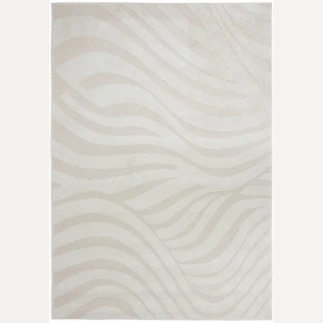 Atmosphera Créateur d'intérieur® Vloerkleed ANOAI Blanc vague