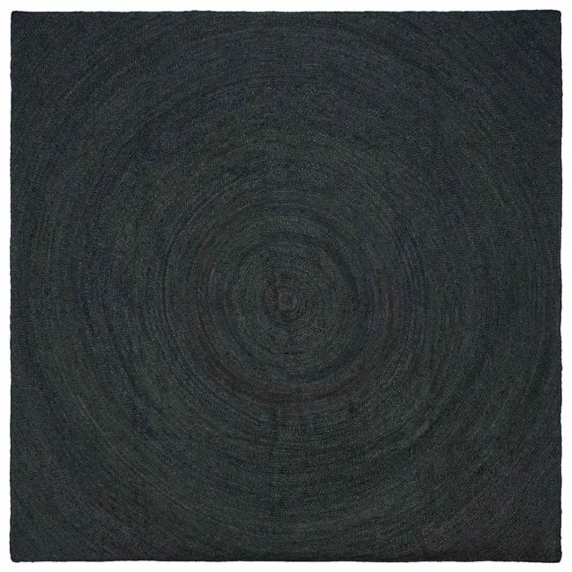 vidaXL Vloerkleden - Donkergrijs - 200 - x - 200 - cm - Jute