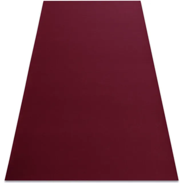 RUGSX Kleden Rugsx Tapijt met rubber bekleed RUMBA 1375 éénkleurig 130x200 cm Bordeau