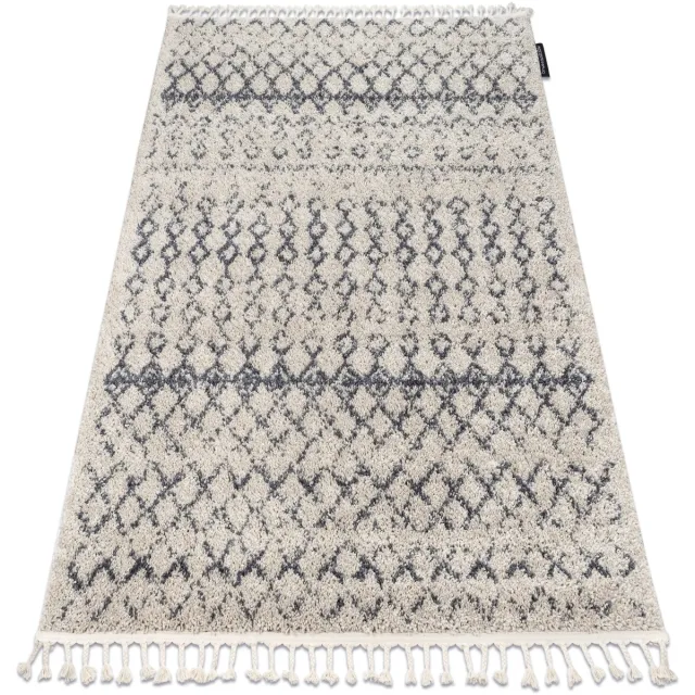 RUGSX Kleden Rugsx Tapijt BERBER AGADIR G0522 crème / grijskleuringr Beige